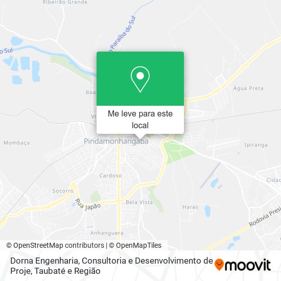 Dorna Engenharia, Consultoria e Desenvolvimento de Proje mapa