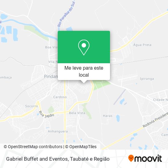 Gabriel Buffet and Eventos mapa