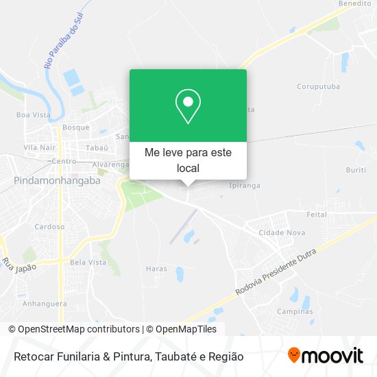 Retocar Funilaria & Pintura mapa