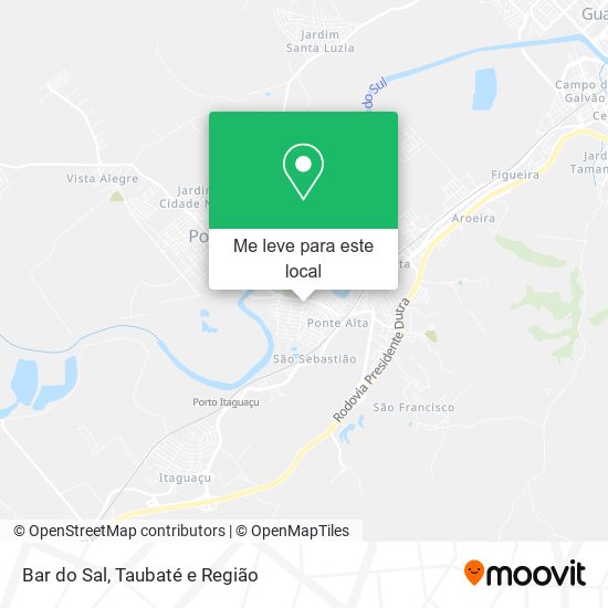 Bar do Sal mapa