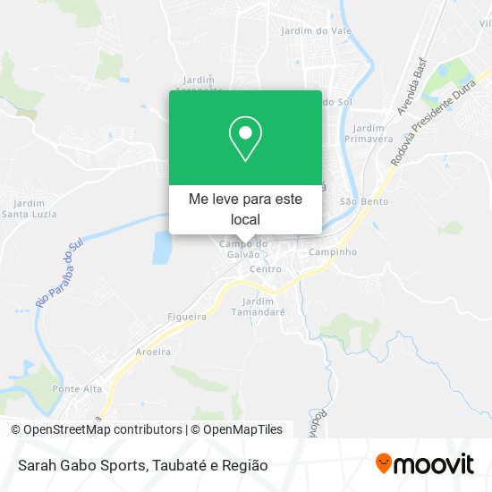 Sarah Gabo Sports mapa