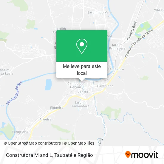 Construtora M and L mapa