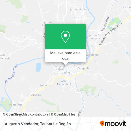 Augusto Vendedor mapa