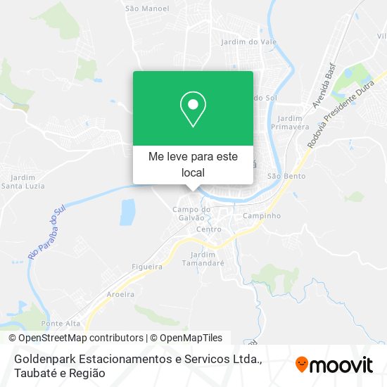 Goldenpark Estacionamentos e Servicos Ltda. mapa