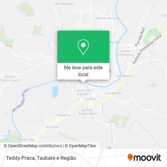 Teddy Praca mapa
