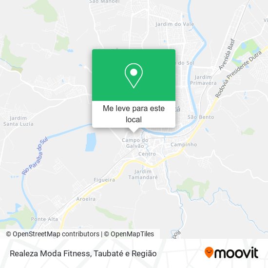 Realeza Moda Fitness mapa