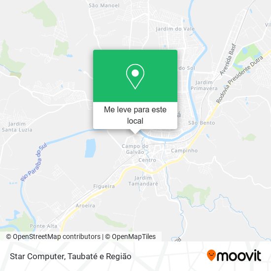 Star Computer mapa