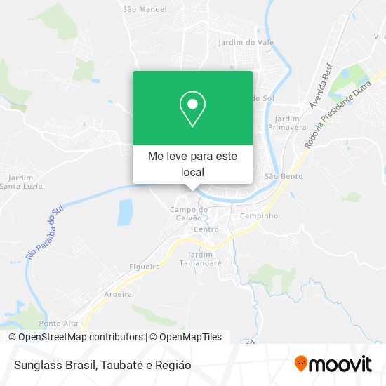 Sunglass Brasil mapa