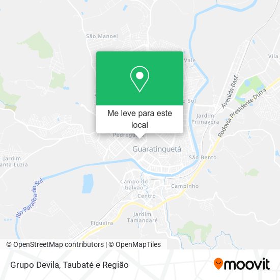 Grupo Devila mapa
