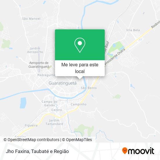 Jho Faxina mapa