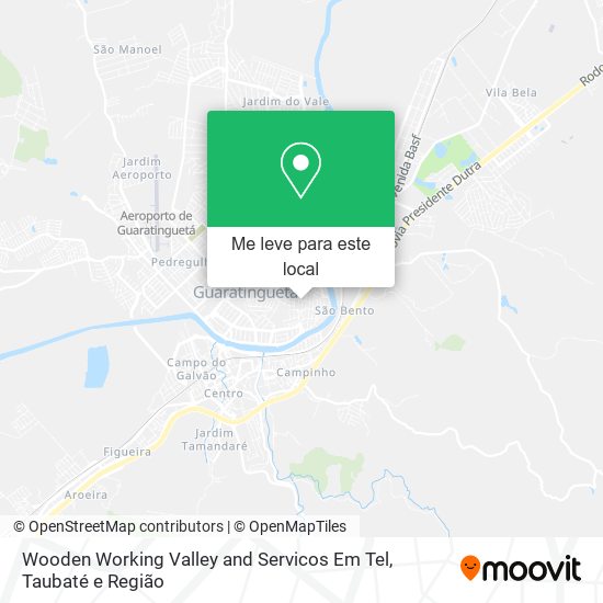 Wooden Working Valley and Servicos Em Tel mapa