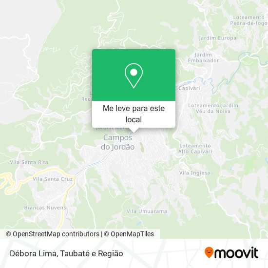 Débora Lima mapa