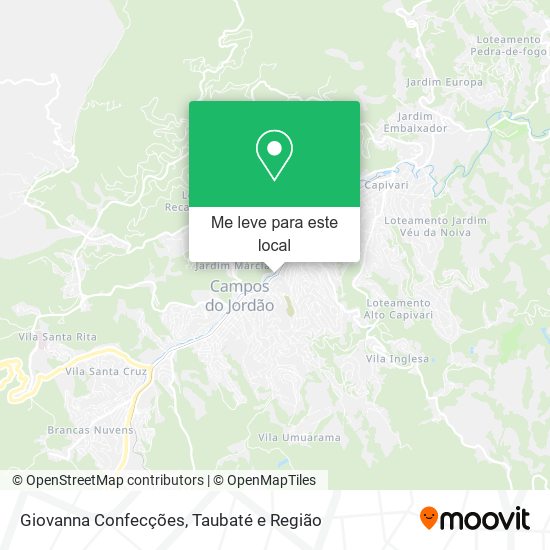 Giovanna Confecções mapa