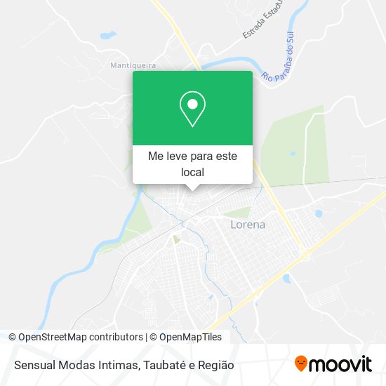 Sensual Modas Intimas mapa