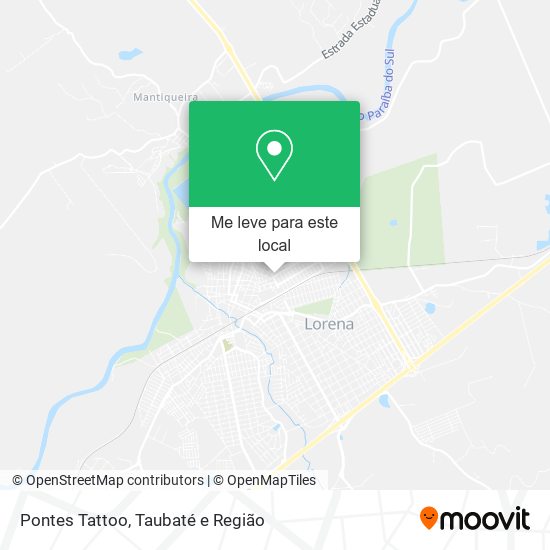 Pontes Tattoo mapa