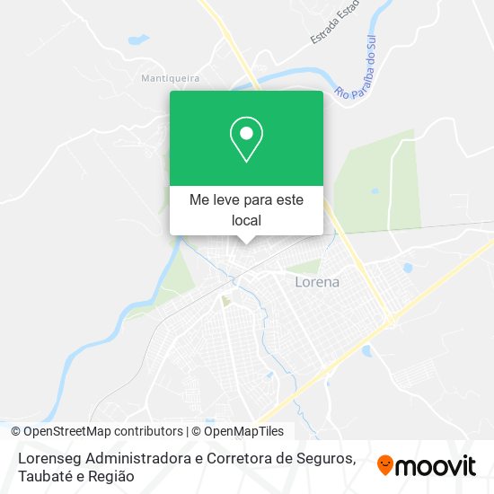 Lorenseg Administradora e Corretora de Seguros mapa