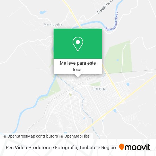 Rec Video Produtora e Fotografia mapa