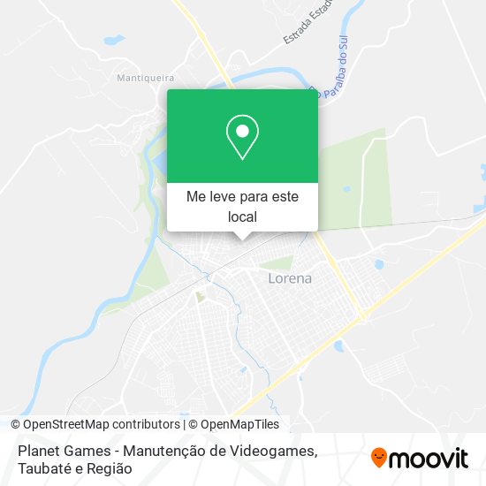 Planet Games - Manutenção de Videogames mapa