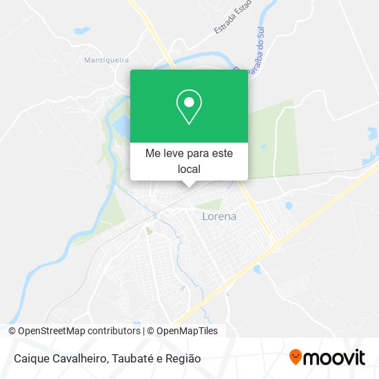 Caique Cavalheiro mapa