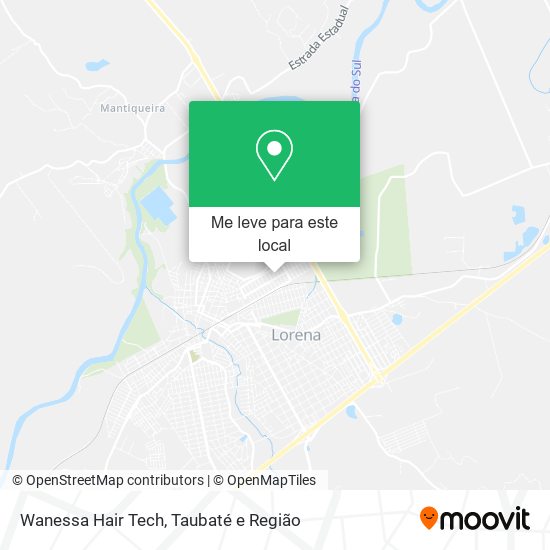 Wanessa Hair Tech mapa