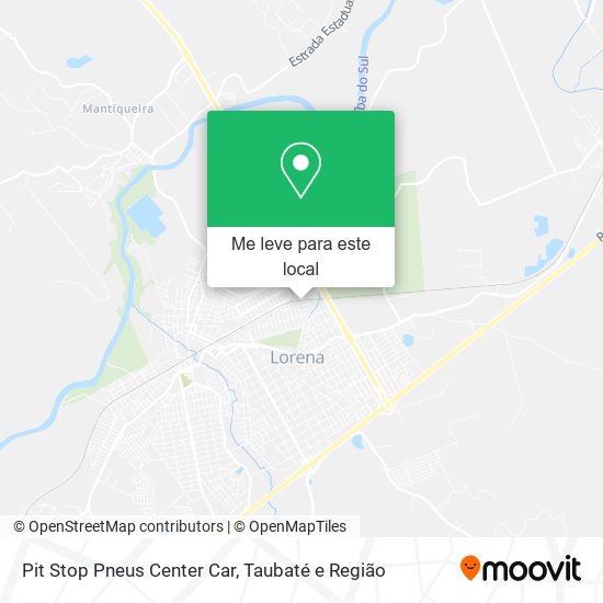 Pit Stop Pneus Center Car mapa
