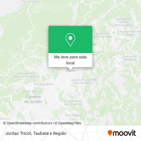 Jordao Tricot mapa