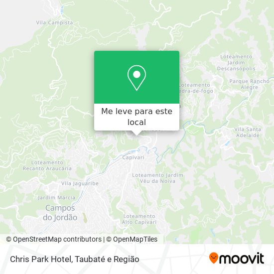 Chris Park Hotel mapa