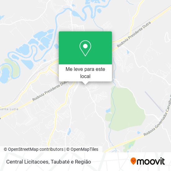 Central Licitacoes mapa