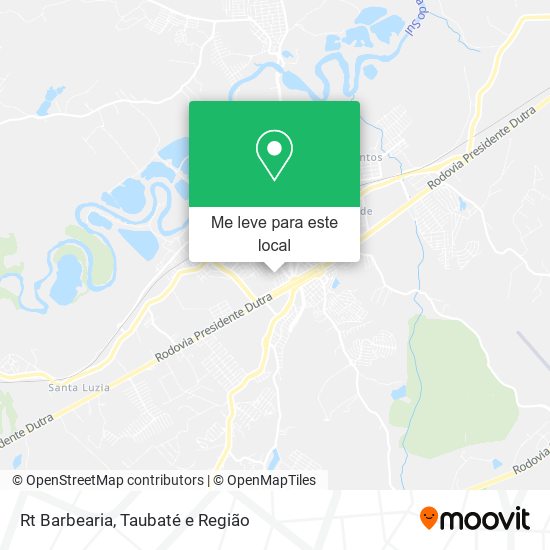 Rt Barbearia mapa