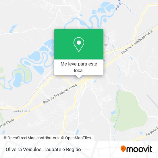 Oliveira Veículos mapa