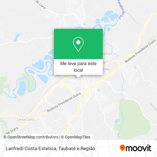Lanfredi Costa Estetica mapa