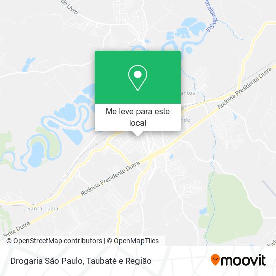 Drogaria São Paulo mapa