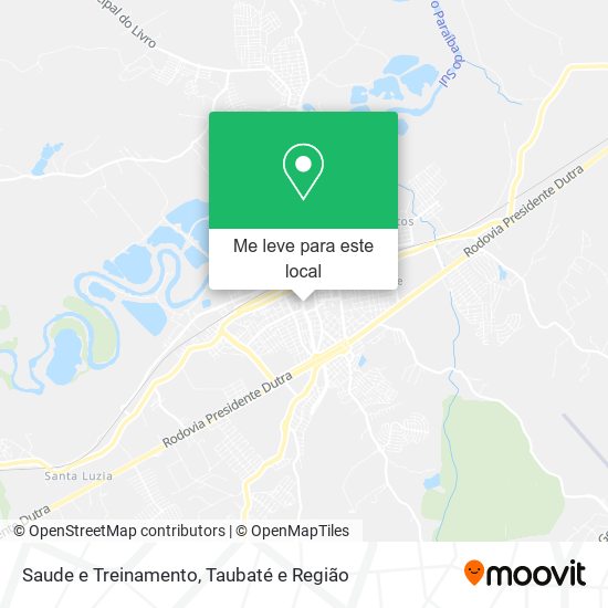 Saude e Treinamento mapa