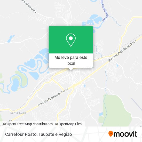 Carrefour Posto mapa