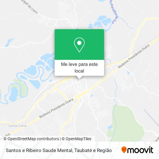 Santos e Ribeiro Saude Mental mapa