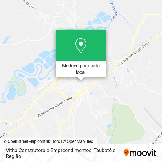 Vitha Construtora e Empreendimentos mapa
