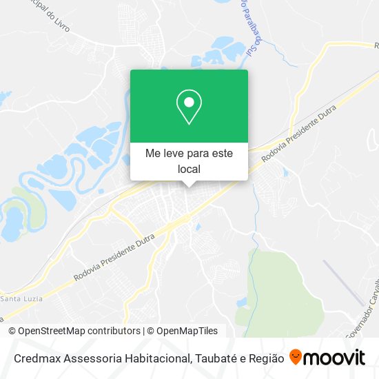 Credmax Assessoria Habitacional mapa