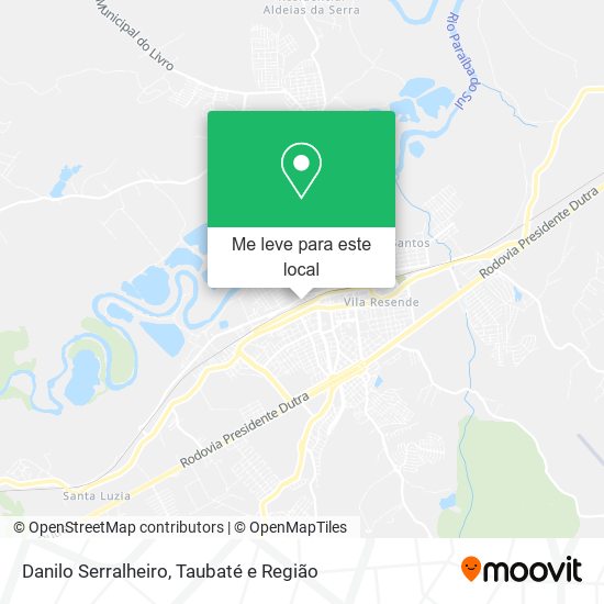 Danilo Serralheiro mapa
