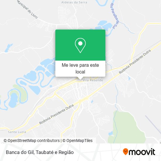 Banca do Gil mapa