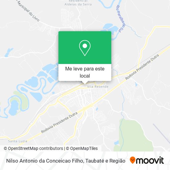 Nilso Antonio da Conceicao Filho mapa