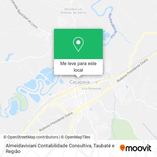 Almeidaviviani Contabilidade Consultiva mapa