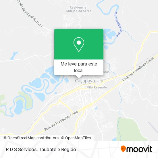 R D S Servicos mapa