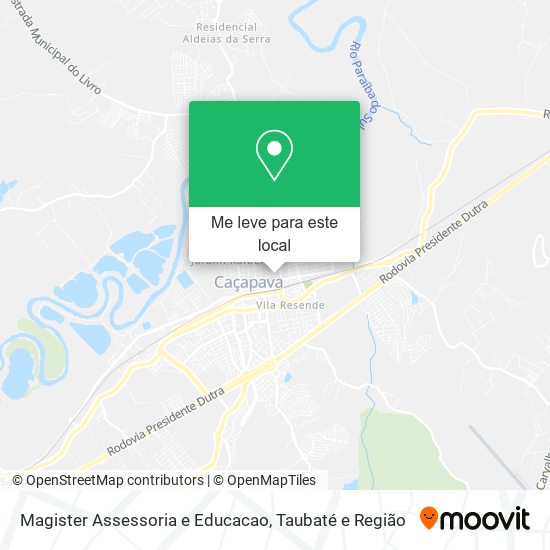Magister Assessoria e Educacao mapa