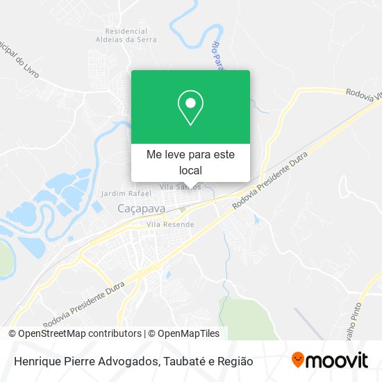 Henrique Pierre Advogados mapa