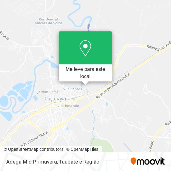 Adega Mld Primavera mapa