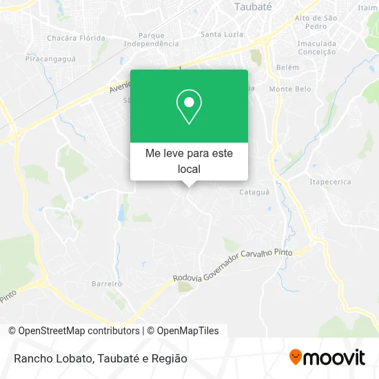 Rancho Lobato mapa