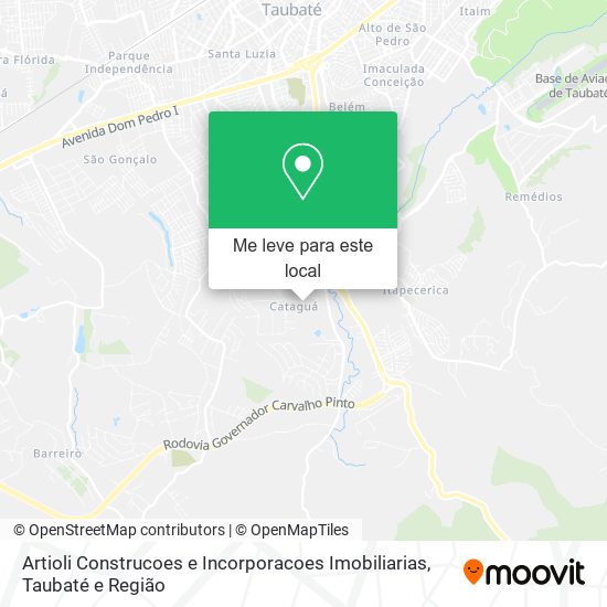 Artioli Construcoes e Incorporacoes Imobiliarias mapa