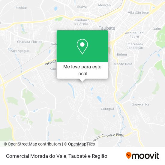 Comercial Morada do Vale mapa
