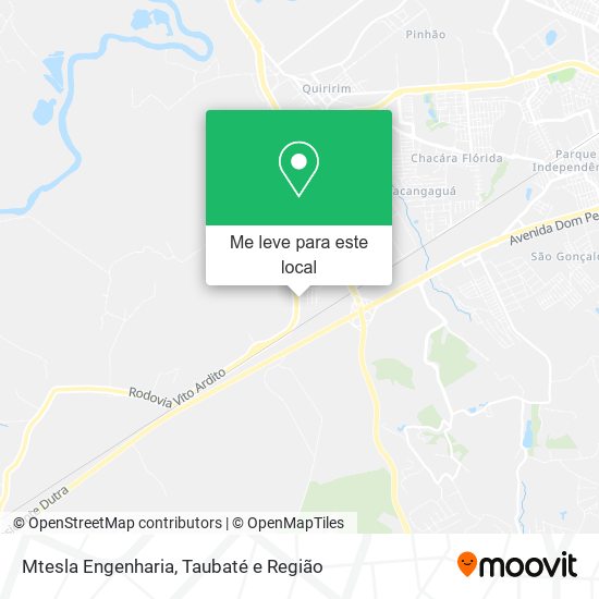 Mtesla Engenharia mapa