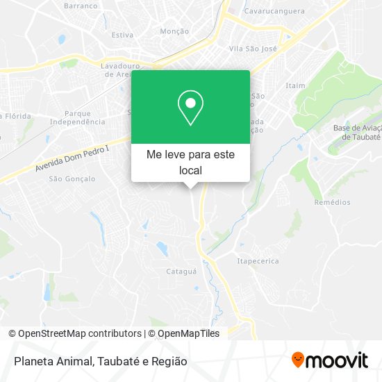 Planeta Animal mapa